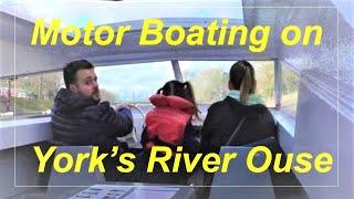 Motor Boating on Yorks River Ouse