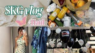 VLOG  ΘΕΡΑΠΕΙΑ SUPER MARKET HAUL   Katerina Visseri