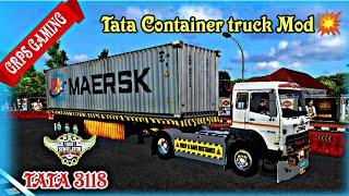 Tata Container truck ModTATA 3118Bussid V3.7.1100%WorkingDont miss download now 