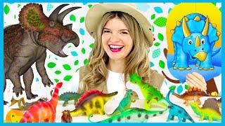 Dinosaurs for Kids  Learn Colors for Kids with Dinosaur Puzzle and Dinosaur Toys  Speedie DiDi