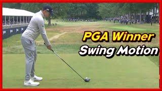 US Open Winner Matt Fitzpatrick Solid Driver-Iron Swing & Slow Motions from Various Angles