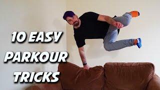 10 Amazing Parkour Tricks That Anyone Can Do At Home