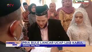 NIkahi Wanita Indonesia Pria Bule Lancar Ucapkan Ijab Kabul #BuletiniNewsPagi 3005