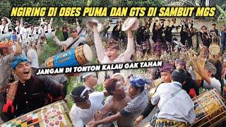 GENDANG BELEQ PUTRA MANDALA & GUNTUR TLU SONGAK DI SAMBUT MALIK GIRANG SURADADI SAAT NGIRING DI OBES