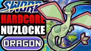 Pokémon Sword Hardcore Nuzlocke - Dragon Type Pokémon Only No items No overleveling