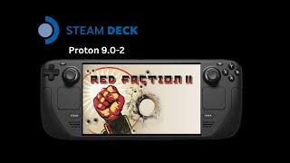 Red Faction II 2002 - Steam Deck Gameplay