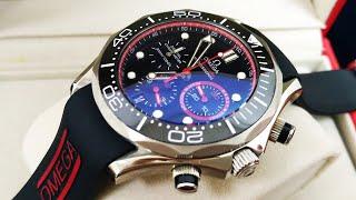 Обзор часов OMEGA Seamaster Diver 300м Co Axial Chronometer Chronograph 44 mm ETNZ Edition MX2421