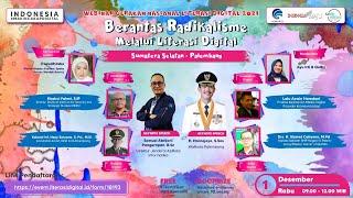 Literasi Digital - Berantas Radikalisme Melalui Literasi Digital Kota Palembang 01122021