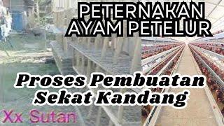 Proses Pembuatan Sekat Kandang Peternakan Ayam Petelur  Ide Kreatif Usaha Omset Besar