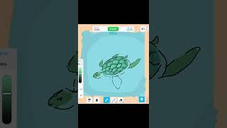 ROBLOX SPEED DRAWING A TURTLE  #roblox