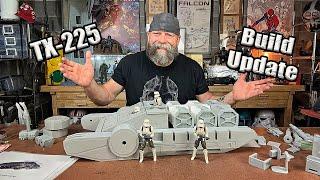 3D Printed Star Wars TX 225 Combat Assault Tank  Build Update and Closer Look.