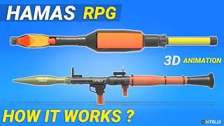 How Hamas RPG Works  Al-Yassin Rocket Propelled Grenade