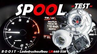 Ladermanufaktur LM440 Upgrade IS38 Turbolader SPOOL TEST Ansprechverhalten Cupra 5F MK3 280 290 300