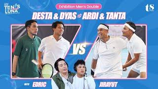 JIRAYUT BINGUNG JAGOIN SIAPA. DESTA NGELEDEK WASIT SULIT LAWAN ARDI & TANTA TENIS BARENG LUNA #2