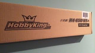 HobbyKing H-Copter H4-650-V1 Unboxing