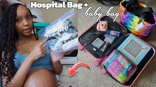 What’s In My Hospital Bag for Labor & Delivery + First Time Mom Ft. Momcozy