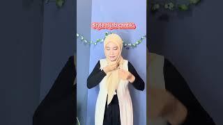 Tutorial hijab cantik untuk jalan #subscribe #tutorialhijabsegiempat #style #tutorialhijab