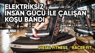 Elektriksiz koşu bandı incelemesi  Diesel Fitness Racer Fit