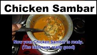  Learn to prepare cook Chicken Sambar with good taste HD 