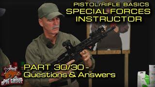 SHOOTING BASICS WITH ROSI - SPECIAL FORCES INSTRUCTOR - PART3030 QUESTIONS AND ANSWERS