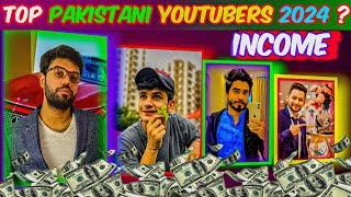 TOP PAKISTANI YOUTUBERS 2024 INCOME EARNING EXPOSED#DIGHTINCOME