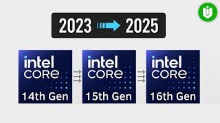 The Future of Intel CPUs 2023-2025 14th 15th 16th Generation