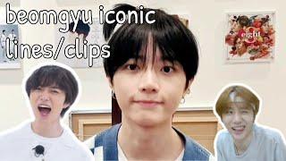 beomgyu iconic linesclips