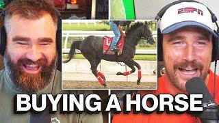 Did the name prompt interest? - Jason asks Travis about new racehorse Swift Delivery