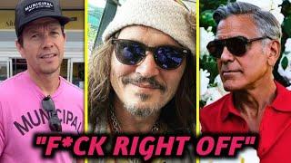 George Clooney Exposes Johnny Depp & Mark Wahlberg F*ck Right Off – The Role He Missed Out On