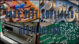 Sony TAN-8550 VFET Power Amplifier Restoration and Overhaul