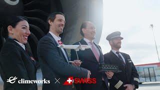Climeworks and SWISS take off together  SWISS