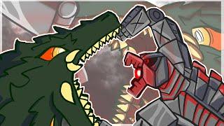 Mechagodzilla Vs Biollante Godzilla Comic Dub