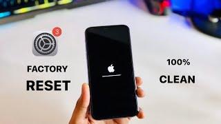 How to reset any iPhone  Factory Reset any iPhone 