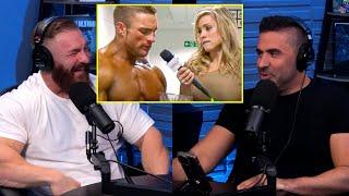 The Story Of Flex Lewis Viral Interview Video With The Blonde Interviewer