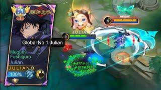 WTF DAMAGE NEW BEST 1 HIT DELETE JULIAN BUILD 2023 - MLBB