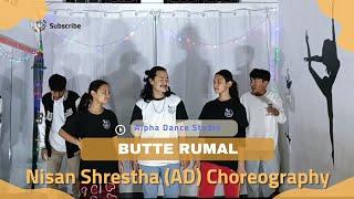 Butte Rumal  Cover Dance ️  #dance #newchoreography #alphadancestudio #butterumal