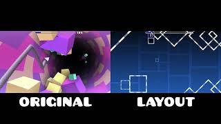 WHAT Original vs Layout  Geometry Dash Comparison