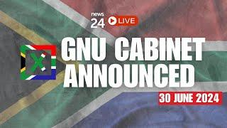 WATCH  President Cyril Ramaphosa announces new GNU Cabinet