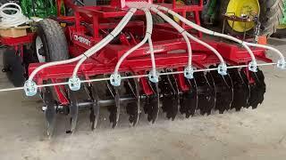 Apv ps300 air seeder on serafin eco offset