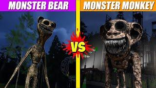 Monster Bear vs Monster Monkey  SPORE