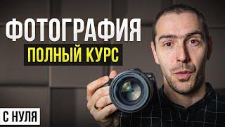 ПОЛНЫЙ КУРС Как Научиться Фотографировать и Стать Фотографом с Нуля в 2024 году?