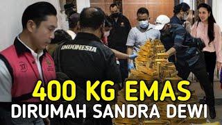 Miris... Polisi Temukan Emas 400 Kg Dirumah Sandra Dewi Hingga Harvey Moeis Tak Bergutik