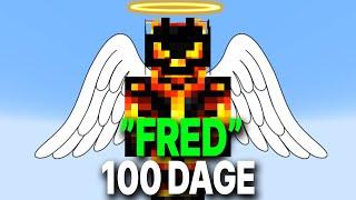 Jeg Overlevede 100 Dage Uden VOLD I Minecraft