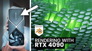 The RTX 4090 Is AMAZING for 3D Rendering