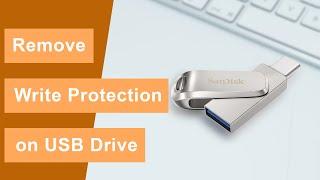 【Fixed】The Disk is Write Protected?  Remove Write Protection from USB Pen Drive