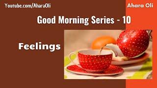 Good Morning 10  Every Morning  2 Minutes Video  7 am IST  Feelings  Tamil  Ahara Oli