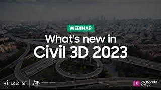 Whats new in Civil 3D 2023