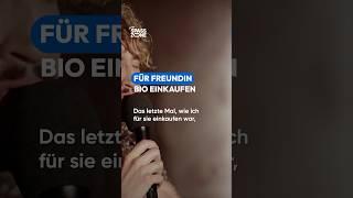 Einkaufen für die Freundin. Berni Wagner bei Olafs Klub