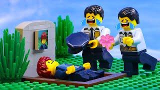 Smart Thief Has Pretended To Be Dead Deceive The Police  LEGO City Bank Robbery