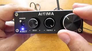 Усилитель AIYIMA A502T Bluetooth 42 Stereo Amplifier TPA3116D2
